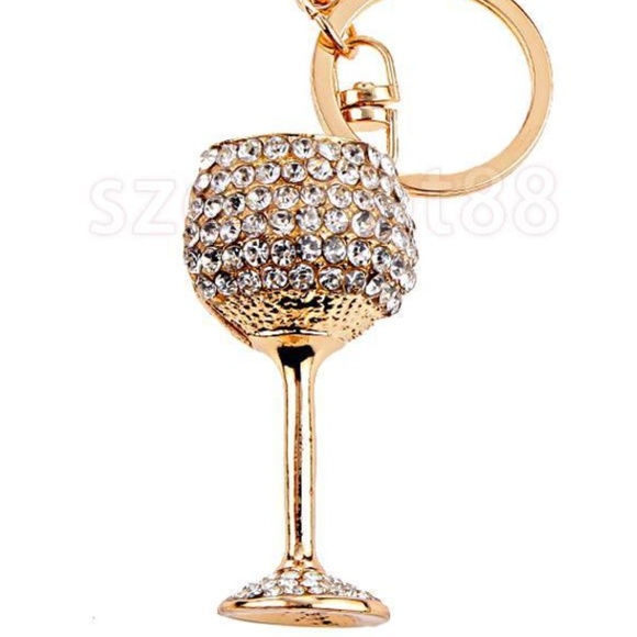 Cinderella's Closet Accessories - Last One!!!  It's Wine O'Clock! Handbag Charm